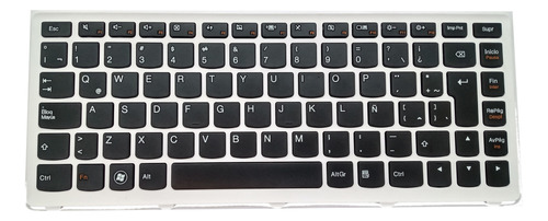 Teclado Lenovo Ideapad S400 S300 Español Blanco Garantía