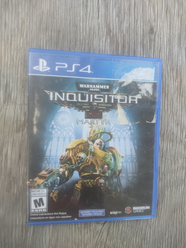 Warhammer 40,000 Inquisitor Martyr Para Ps4