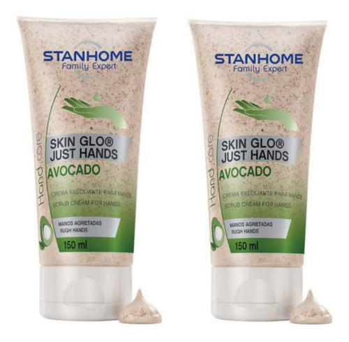 Crema Exfoliante Humectate Skin Glo Stanhome 150 Ml