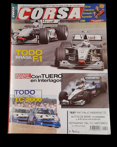Revista Corsa 1998