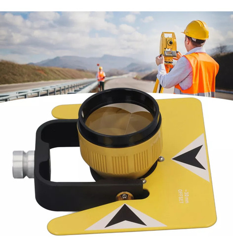 . Prisma Topográfico:vidrio Óptico Amarillo, Topografía