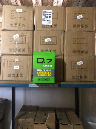 Imagen 7 de 10 de Silicon Sellante Transparente Antihongos Marca Q7 280m | Zio