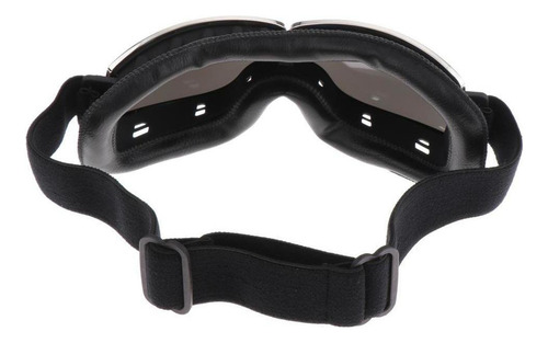 Gafas De Cuero Vintage Gafas Casco Conducción Motocicleta