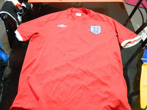 Camiseta Vieja  Roja Inglaterra Talla Xl Consult Stock