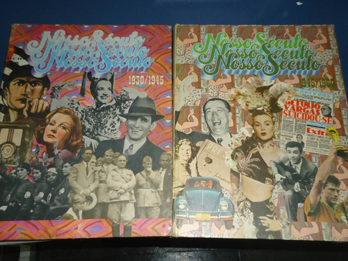 Enciclopedia Incompleta Nosso Seculo - 04 Volumes - Ed.abril (Usado)