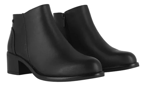 Botín Mujer Bamers Cordova Negro