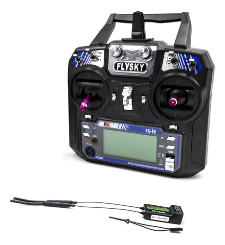 Aa Control Remoto Ppm Con Helicóptero Glider Rc De 6
