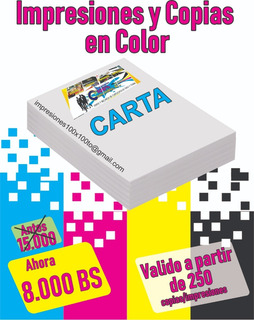 Copias A Color Precio Mercadolibre Com Ve