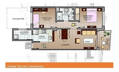 Aptos A Estrenar 2 Dorm 1 Baño