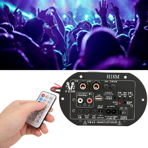 Placa Amplificadora De Subwoofer, Audio, Bluetooth De Alta P