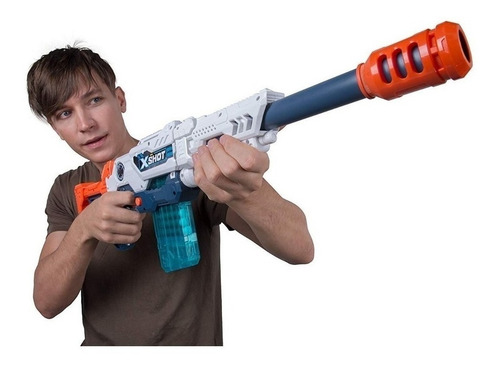 Imagen 3 de 7 de X-shot Max Attack Dispara 18mts C/24 Dardos Jlt 3694