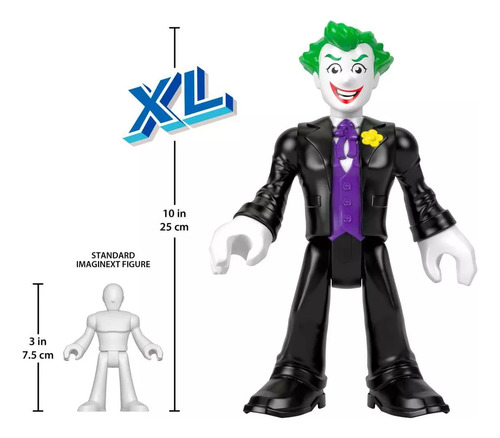 Imaginext Dc Super Friends Figura De Acción Xl The Joker