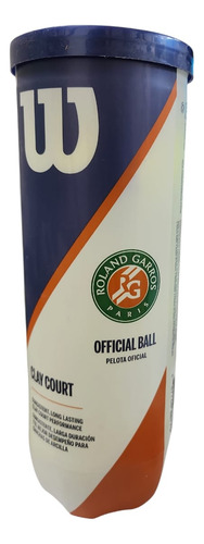 Tarro De Pelotas Wilson Roland Garros X3