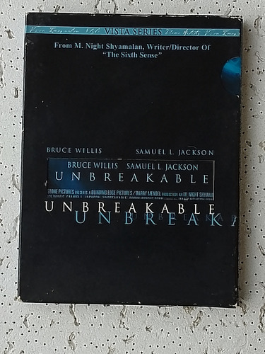 Dvd Unbreakable (el Protegido) Importada Bruce Willis (Usado)