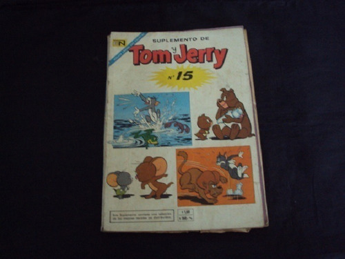 Suplemento De Tom Y Jerry # 15 (novaro) 