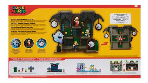 Nintendo Playset Super Mario Dlx Boo Mansion Intek