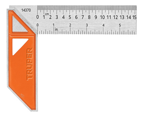 Escuadra 6' Para Carpintero Con Mango 100% De Aluminio