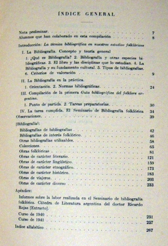 Augusto Cortazar Guía Bibliográfica Del Folklore Argentino 