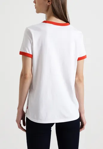 Polera levis blanca mujer sale