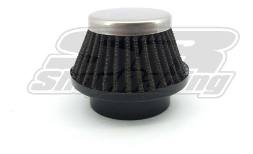 Filtro Esportivo 50mm - Preto Moto Tbi Carburador