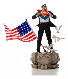 Figura Coleccionable Clark Kent Dlx Art Scale 1 10 Dc Comics