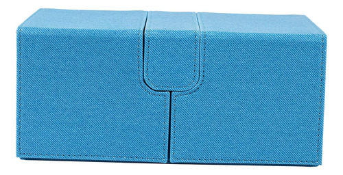 Deck Box Protector 3 En 1 Compatible Con Pokemon Azul