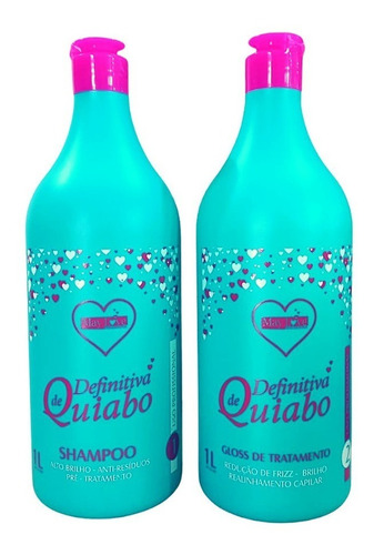 Escova Progressiva Definitiva De Quiabo My Love 2 X 1000ml