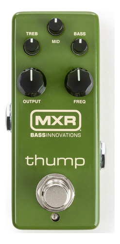 Pedal Mxr M-281 M281 Thump Bass Preamp Y Boost De Bajo