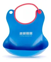Comprar Babero De Silicona Impermeable Con Bolsillo Baby Innovation