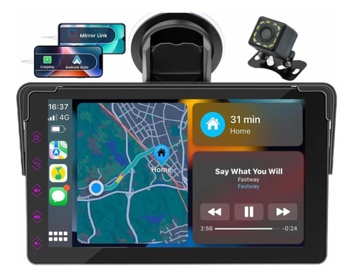 Pantalla 7 Pulgadas Táctil Full Hd Carplay Universal