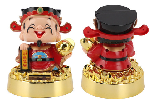 Estatueta Solar God Of Wealth Swing Statue