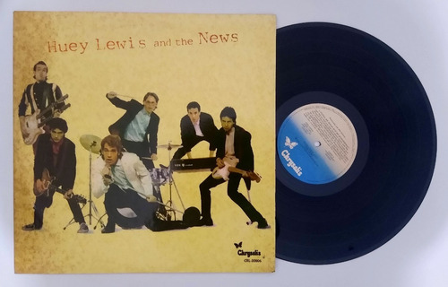 Huey Lewis And The News Vinilo Lp Arg 1980 Nm 9 P Pop Rock