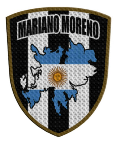 Parche Termoadhesivo Malvinas Y Mariano Moreno Junin
