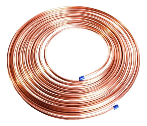 Cano Cobre Fexível 1/4 + 5/8 15 Mt Com Esponjoso Ar Split