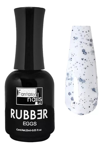 Rubber Fantasy Nails Blanco