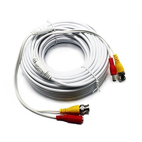 Cinco Estrellas Cable De 25 Pies 4-pack Rg59 18/2 Extensión 