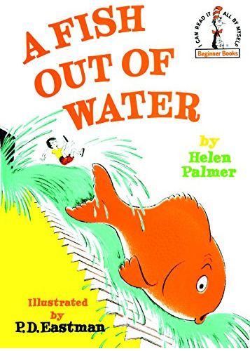 Book : A Fish Out Of Water (beginner Books) - Helen Palmer