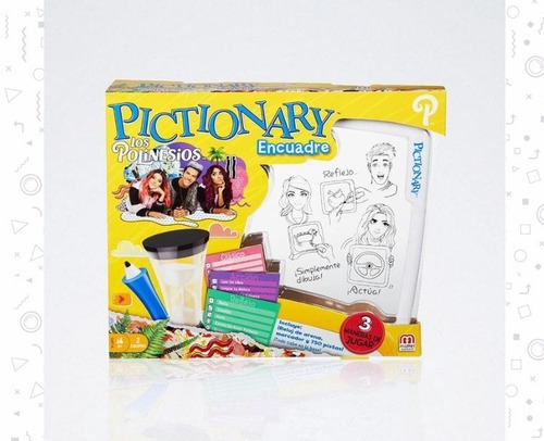 Los Polinesios Pictionary + Envio Gratis!!!