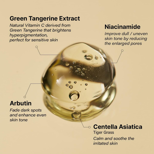 Goodal Green Tangerine Vitamin C Serum Kit C/ Refil 2x 30ml Todo Tipo De Pele Dia/noite