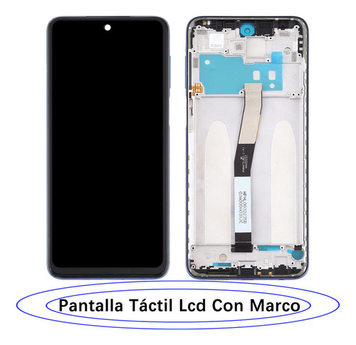 Pantalla Para Redmi Note 9s / Note 9 Pro Display Con Marco