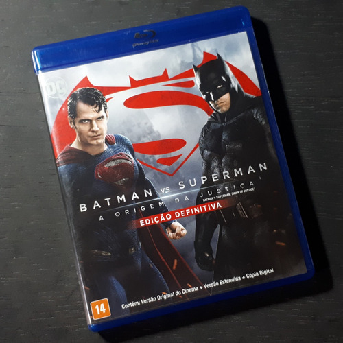 Blu-ray Batman Vs. Superman Edição Definitiva