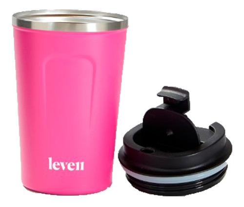 Leven Vaso Lifestyle Unisex Termico Pink Dragon Rosa Ras