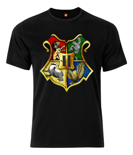 Remera Estampada Varios Diseños Harry Potter Hogwarts