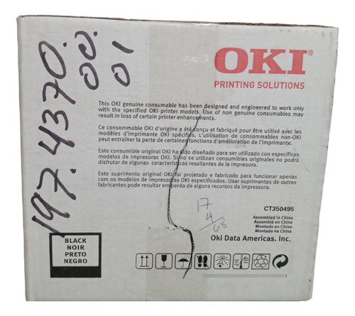 Toner Oki 52116002 Negro