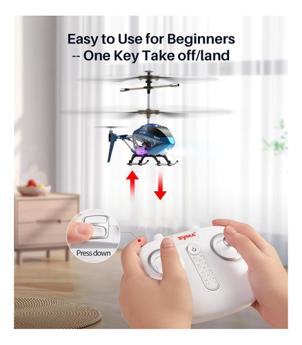 Helicóptero Syma Rc, 24gh Remote Control Helicopter Para De