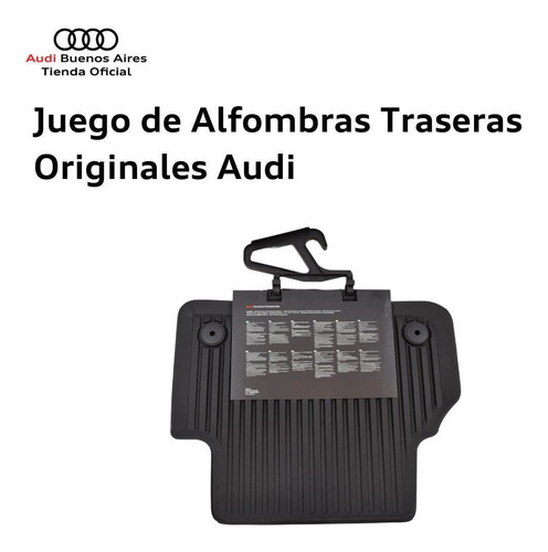 Imagen 3 de 8 de Juego De Alfombras Traseras Audi 8w0-061-511-041