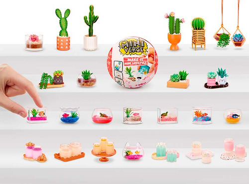Mga's Miniverse Make Mini Lifestyle Miniaturas Plantas Peces