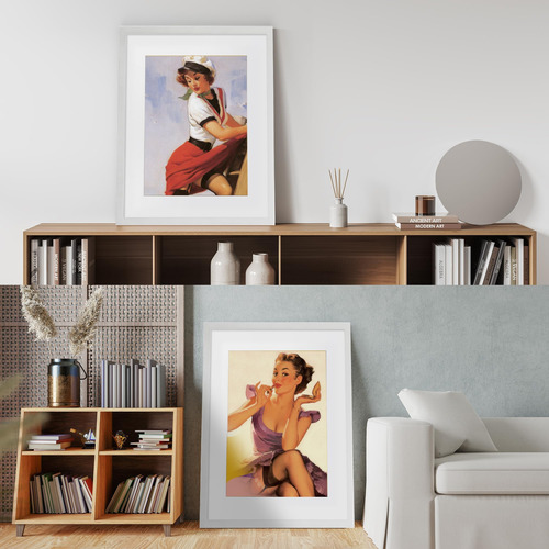 Auyre Marco Para Póster De Madera De 18 X 24, Paquete De 3,