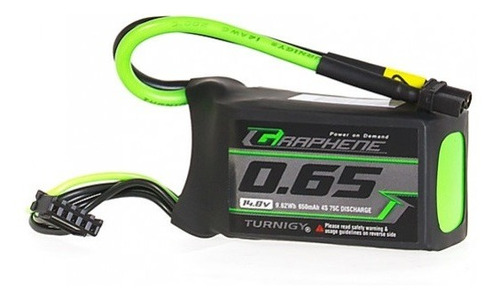 Batería Lipo Turnigy Graphene 4s 650mah 14.8v  75c~150c