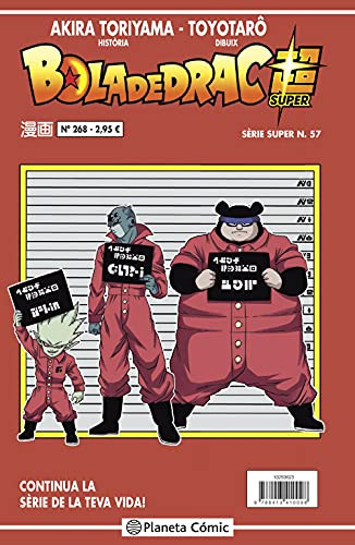 bola de drac sèrie vermella nº 268 -manga shonen-, de Akira Toriyama. Editorial Planeta Cómic, tapa blanda en español, 2021